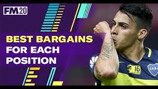 The Best Football Manager 2020 Bargains | Every Position