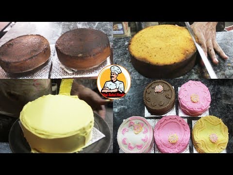 Amazing cake making skills | Caking making | how to make a cake | Abbai Babai Cooking