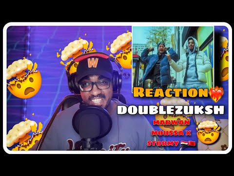 ردة فعل مغربي reaction "DOUBLEZUKSH" - MARWAN MOUSSA X STORMY 🇪🇬🇲🇦 (OFFICIAL MUSIC VIDEO)