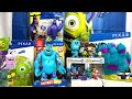 Disney Pixar Monsters Inc Toys Collection Unboxing Review Boo Sulley Mike Monsters University