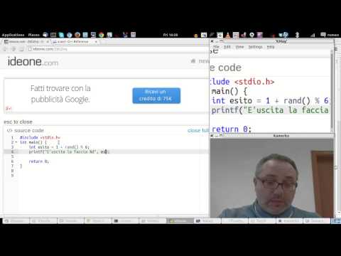 Corso di programmazione in C - Lezione 4 - Prof. Romeo Rizzi - UNIVR