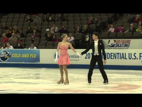2013 US Champs Novice Pattern Dance Starlight Waltz   9   Kimberly Berkovich & Micah Jaffe
