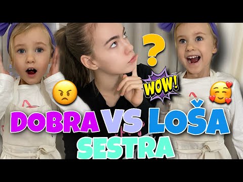 NAĐA i INA U IGRI, SVAĐI...! DOBRA Vs LOŠA SESTRA!