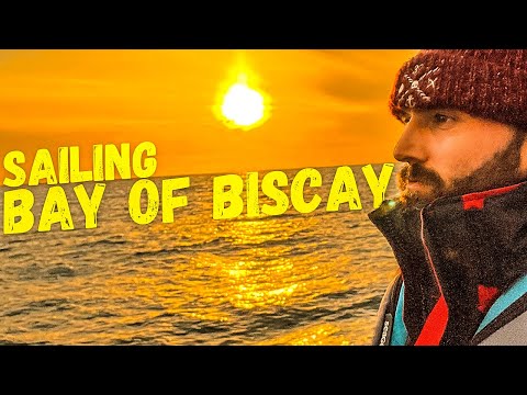 Crossing the BAY OF BISCAY: Whales, SAILING ROUGH SEAS and Taking On Water! Pt. 2 I Ep. 76