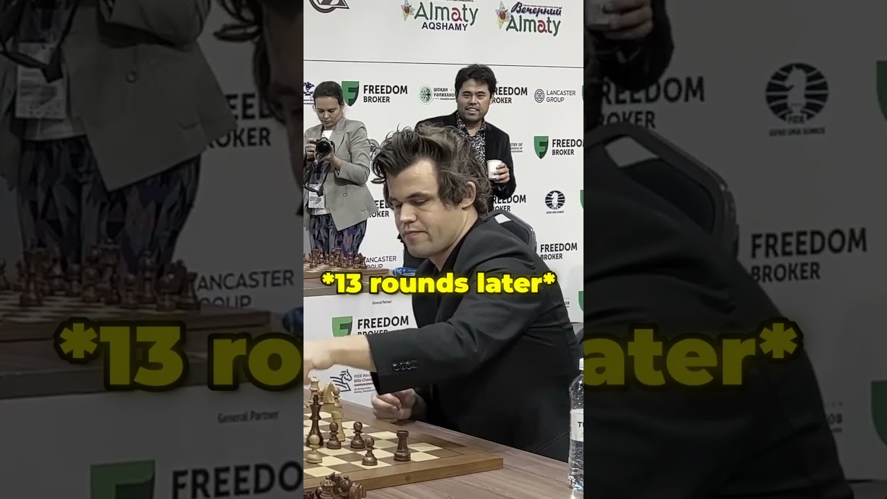 Magnus x Hikaru 🤯 #chess #magnuscarlsen #hikarunakamura