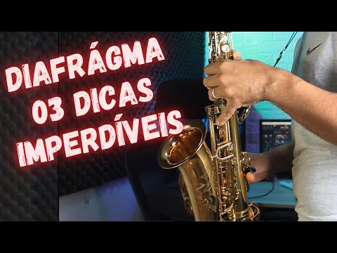Como respirar no Saxofone de maneira correta | Respiração diafragmática no Saxofone