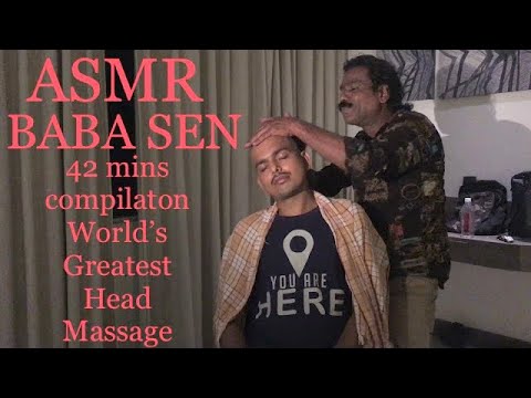 ASMR World’s GREATEST HEAD MASSAGE|COSMIC BARBER-BABA SEN|Midnight Sleep|Relaxing 44Mins|ACMP