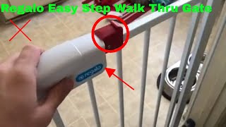 ✅  How To Use Regalo Easy Step Walk Thru Gate Review