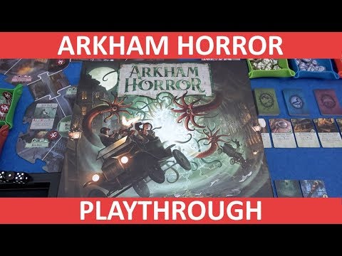 Arkham Horror Third Edition - Playthrough [Part 1] - slickerdrips