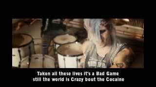 CRASHDIET - Cocaine Cowboys [Official Music Video-LYRICS]