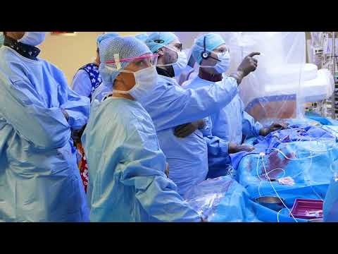 Aortic Valve in Valve Rehearsal & Patient implantation comparison @ CHU Bordeaux (March 2022)