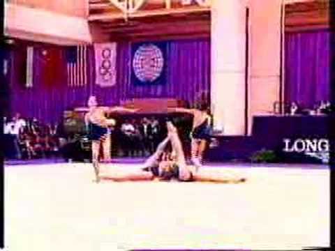USA, 3 Ropes/2 Balls 2002 World Rhythmic Championships