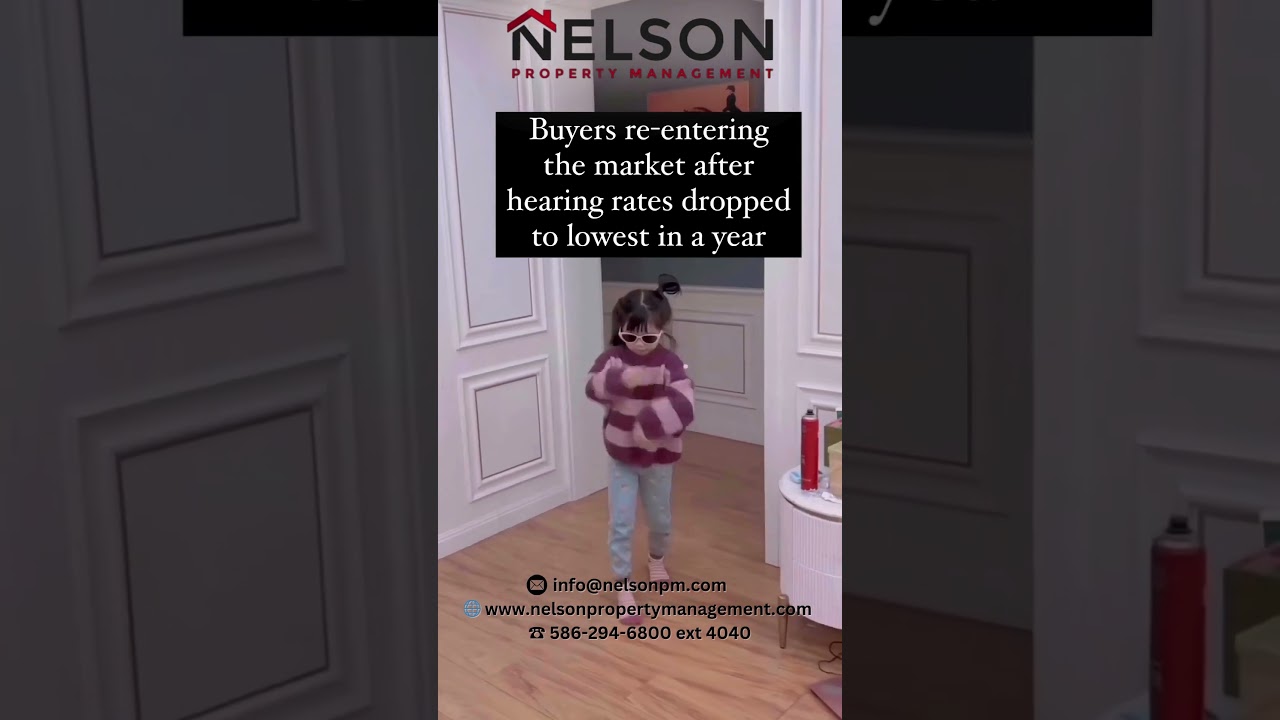 Buyers re entering the market #shortvideo #realestate #propertymanagement #fedrate #lowinterestrate
