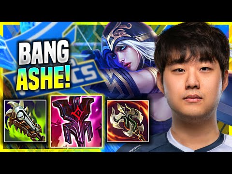WHEN BANG PICKS ASHE! - AF Bang Plays Ashe ADC vs Ezreal! | Challenger TV