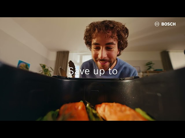 Vídeo relacionado con Bosch - Freidora de aire Serie 4 XL, capacidad de 6,1 L, 7 programas. Cocinado más rápido, Negro, MAF462B0, Air Fryer