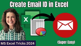 Download the video "How to Create Email Address in Excel | Generate Email in Excel Using a Formula"
