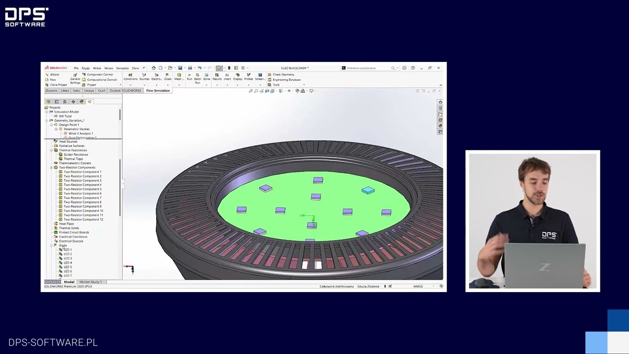 SIMowy kwadrans: Wymiana ciepła | DPS Software