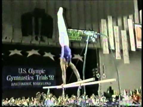Trent Dimas - 1992 US Olympic Trials Parallel Bars