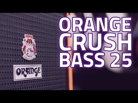 Orange Amplifiers Crush Bass 25 - 25 Watt Bass Guitar Combo image 2
