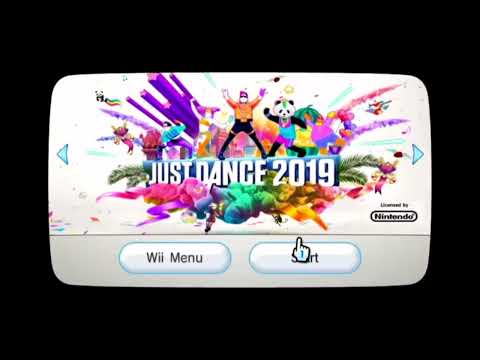 Just Dance 2019 Wii Disc Channel Intro