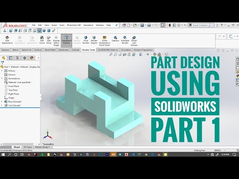solidworks tutorial for beginners exercise 1 in [2020]