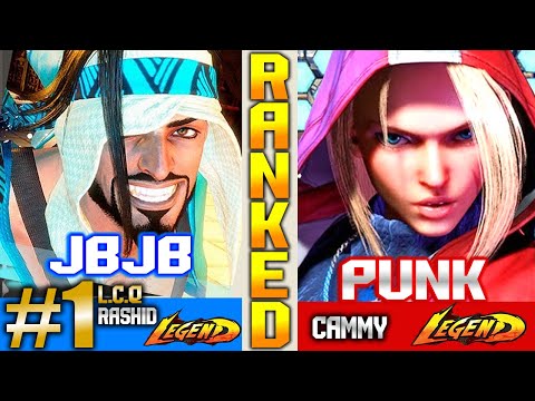 SF6 Top 1 Rashid LCQ (JB Vs PUNK) Cammy ▰ High Level