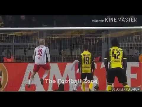 BORUSSIA DORTMUND-RED BULL ZALCBURG  1-2 ALL GOALS  08.03.2018