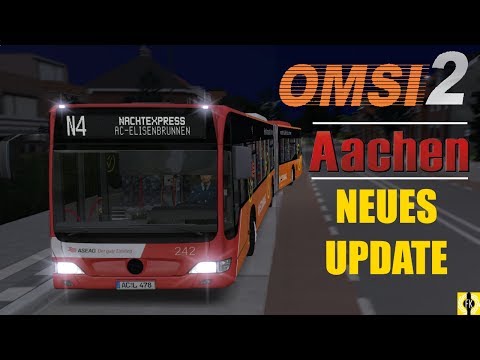 OMSI 2 [60 FPS] - AACHEN Update - NACHTBUS N4 im Citaro G - Let's Play Omsi 2 [#362]