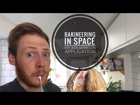 #DearMoon Help me take bakineering to space