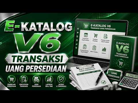 E-Katalog V6 Transaksi Uang Persediaan (UP)
