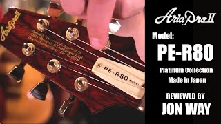 Video thumbnail for ARIA PRO II PE-R80 - Guitars with Jon Way EP 51 by Aria Guitars World