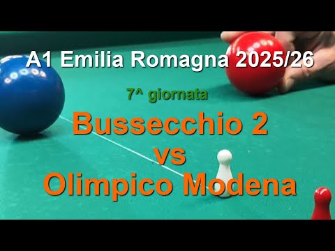 A/1 2025/26 EMILIA ROMAGNA 7a GIORNATA - BUSSECCHIO 2 vs OLIMPICO MODENA