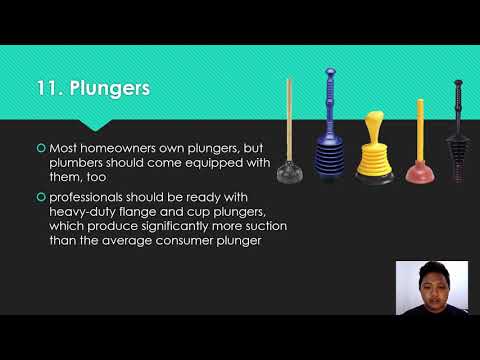 TOOLS USED IN PLUMBING