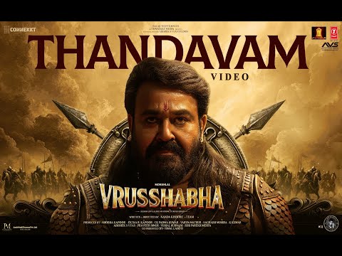 Thandavam Video Song | Vrusshabha | Mohanlal,Samarjit Lankesh,Nayan | Sam Cs | Nanda Kishore