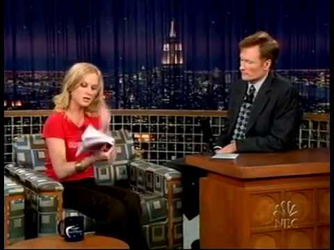 Conan O'Brien 'Amy Poehler 9/30/04