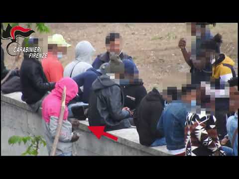 OPERAZIONE ANTIDROGRA DEI CARABINIERI DI FIRENZE ALLE CASCINE