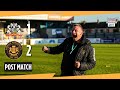 POST MATCH | Glenavon 1 - 2 Carrick Rangers