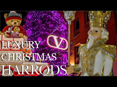 Harrods Christmas Extravaganza 2023: Luxurious...