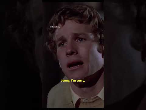 Love Means Never Having to Say You're Sorry | Iconic Quote | Love Story