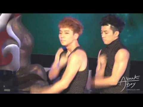 FANCAM 100512 Junho KBS Comeback from Himalaya congratulations concert  - without u