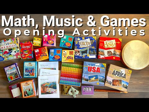 Opening Activities | Math, Music and Games - YouTube