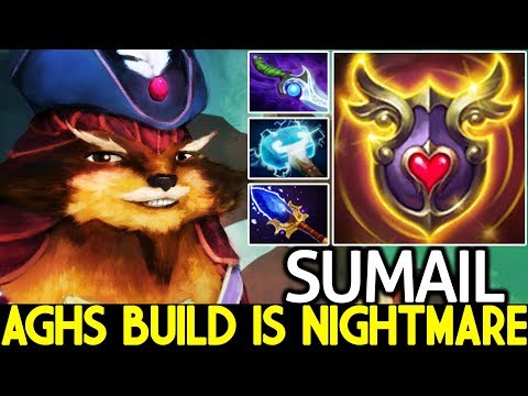 SUMAIL [Pangolier] Aghs Build is Nightmare Solo Mid 23 Kills 7.22 Dota 2