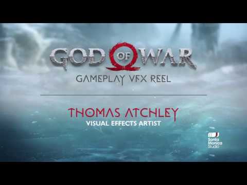 God of War behind the scenes VFX reel - Thomas Atchley