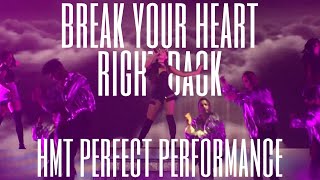 ariana grande - break your heart right back (hmt perfect performance)