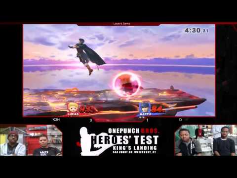 Heroes' Test #9: Loser's Finals - D (Marth) vs K3H (Lucas)