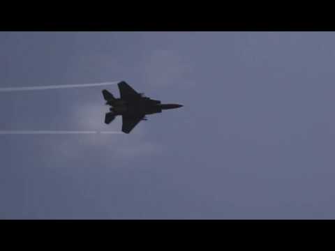 Combined Arms Demo at the Wings Over Wayne Air Show 2017