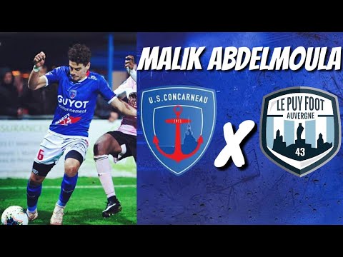 MALIK ABDELMOULA • BOX TO BOX • US CONCARNEAU X LE PUY