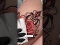 Awesome Rose Tattoo By @Antonina Rostra