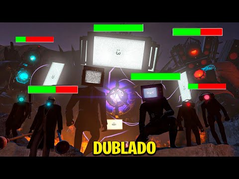 skibidi toilet temporada 22 com barras de vida (luta completa) dublado