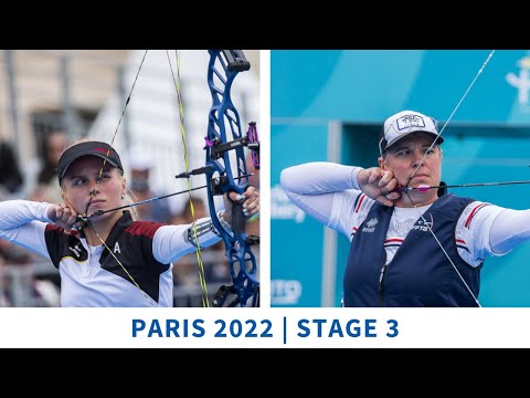 Mariya Shkolna v Sophie Dodemont – compound women bronze | Paris 2022 World Cup S3